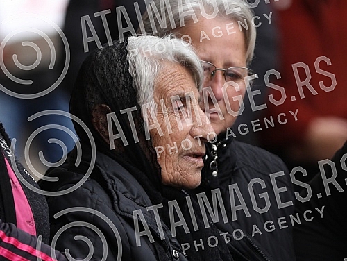 The Djokic family from Aleksinac, who were presumably killed between September 26 and 27 in the area of the village of Moravac, were seen off by relatives, neighbors, friends and priests from Goran's mother's house for eternal rest in the cemetery in The Djokic family from Aleksinac, who were presumably killed between September 26 and 27 in the area of the village of Moravac, were seen off by relatives, neighbors, friends and priests from Goran's mother's house for eternal rest in the cemetery in