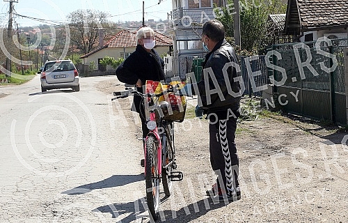 The territory of the municipality of Pozarevac during the coronavirus.Teritorija opstine Pozarevac za vreme korona virusa.