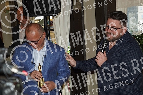 The Deputy Mayor of the City of Belgrade, Goran Vesic, promoted his new book 