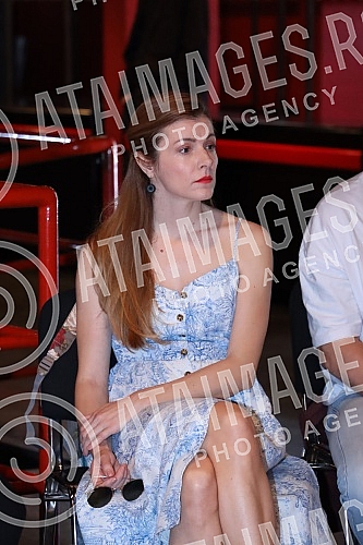 A press conference was held at the National Theater on the occasion of the announcement of the premiere of Leo Tolstoy's play 