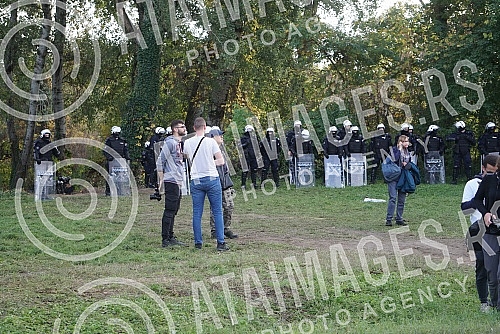 On the Day of Liberation of Novi Sad, the Novi Sad Ecological Front initiative invited citizens to protest against the destruction of nature around the Danube due to the construction of the fourth bridge.Na Dan oslobodjenja Novog Sada, inicijativa 