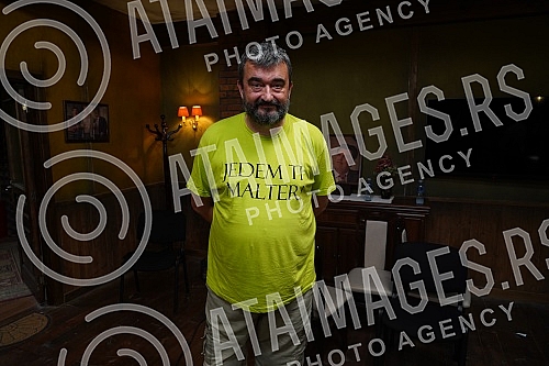 In the studio in Simanovci, the filming of the third season of the TV series 