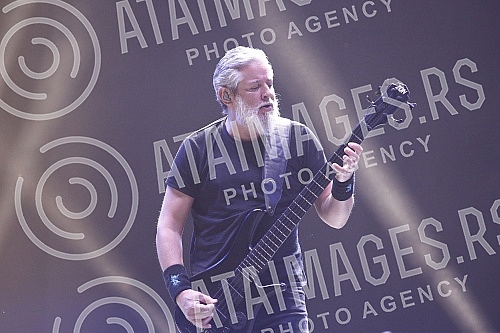 Performance of the Brazilian heavy metal band Sepultura on the Main Stage of the Exit festival.
Nastup brazilskog hevi metal bend Sepultura na Glavnoj bini Exit festivala. Performance of the Brazilian heavy metal band Sepultura on the Main Stage of the Exit festival.
Nastup brazilskog hevi metal bend Sepultura na Glavnoj bini Exit festivala.