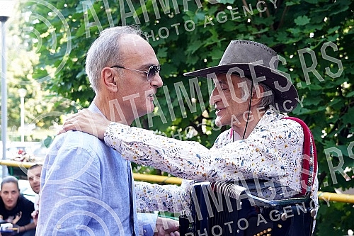 Promotion of the new video of accordionist Mirko Kodic Promotion of the new video of accordionist Mirko Kodic