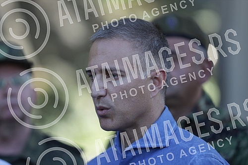 Deputy Prime Minister and Minister of Defense Nebojsa Stefanovic, Chief of General Staff of the Serbian Army General Milan Mojsilovic, Ambassador of the Russian Federation Aleksandar Bocan-Kharcenko and Defense Envoy Major General Aleksandar Zincenko