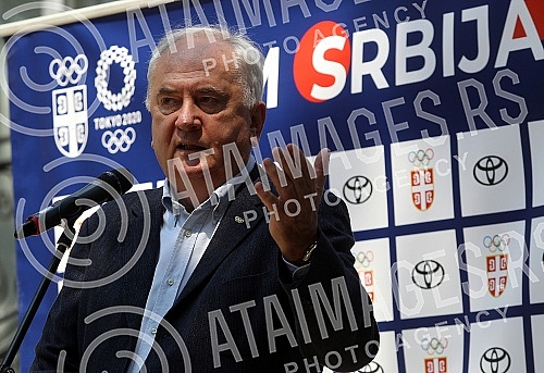 The Olympic Committee of Serbia and Toyota Serbia organized a press conference on the occasion of the presentation of the Letter of Welcome to Japan to the Olympic Team of Serbia by the President of Toyota Adria,  Kensuke Tsuchiya.Olimpijski komite