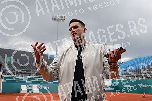 A tour of the Novak Tennis Center, where preparations are underway for the SERBIA OPEN 2022 tournament.Obilazak terena Teniskog centra Novak na kome teku pripreme za turnir SERBIA OPEN 2022.