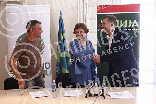 The Political Declaration on Unification and the formation of a joint political organization of the Action, the Environmental Uprising and the Assembly of Free Serbia was signed in the premises of the Assembly of Free Serbia, thus officially starting