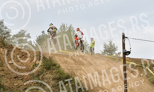 A motocross competition was held at the MX Park Tresnjari track in Kraljevo.
Na stazi MX park Tresnjari u Kraljevu odrzano je takmicenje u moto krosu. A motocross competition was held at the MX Park Tresnjari track in Kraljevo.
Na stazi MX park Tresnjari u Kraljevu odrzano je takmicenje u moto krosu.