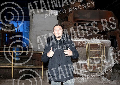 Nenad Sindjelic - Gastoz and Aleksandra Ristic - Alexandra Matrix make a video for the new song.Nenad Sindjelic - Gastoz i Aleksandra Ristic - Alexandra Matrix na snimanju spota za novu pesmu.