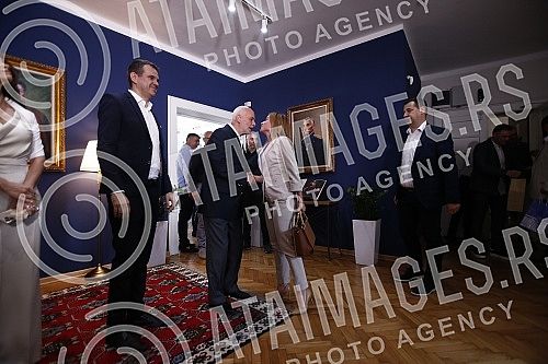 The movement for the renewal of the Kingdom of Serbia by Vojislav Mihailovic marked the party's Patron saint day - Vidovdan.Pokret obnove Kraljevine Srbije Vojislava Mihailovica obelezio je stranacku Slavu - Vidovdan