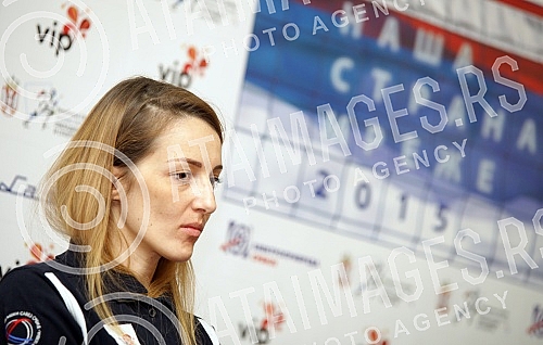 Konferencija Odbojkaskog Saveza Srbije povodom odlaska zenske seniorske reprezentacije na Svetski Kup odrzana u Hotelu M. Konferencija Odbojkaskog Saveza Srbije povodom odlaska zenske seniorske reprezentacije na Svetski Kup odrzana u Hotelu M.