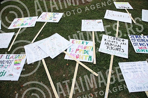 Pride Parade 2021 started in the center of Belgrade under the slogan 