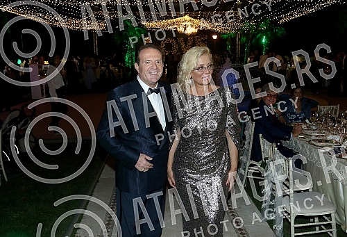 Wedding of familly Karic held in Temple of St Sava.Crkveno vencanje clanova porodice Karic u Hramu Svetog Save.