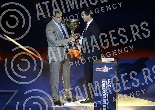 The opening ceremony of the AIBA Men's Boxing Championship was held at the Stark Arena in Belgrade.Svecana ceremonija otvaranja AIBA Svetskog prvenstva u boksu za muskarce odrzana je u Stark Areni u Beogradu.  