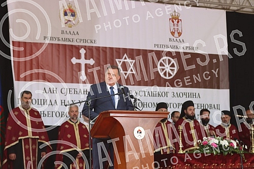 The Donja Gradina Memorial Area is marking the Day of Remembrance for the victims of the Ustasha crime - genocide in the Jasenovac concentration camp and its biggest start-up Donja Gradina, and the 77th anniversary of the breakthrough of the last Jas
