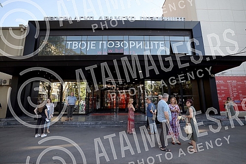 The premiere of the play 