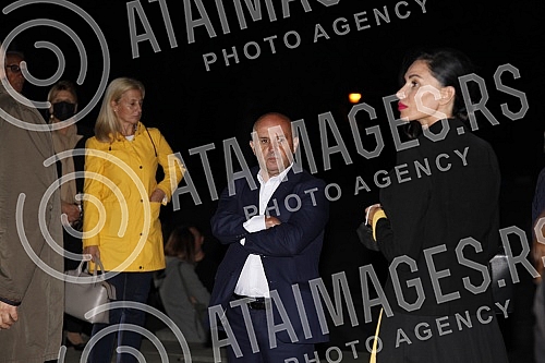 The Deputy Prime Minister of the Republic of Serbia and Minister of Culture and Information Maja Gojkovic opened the exhibition 