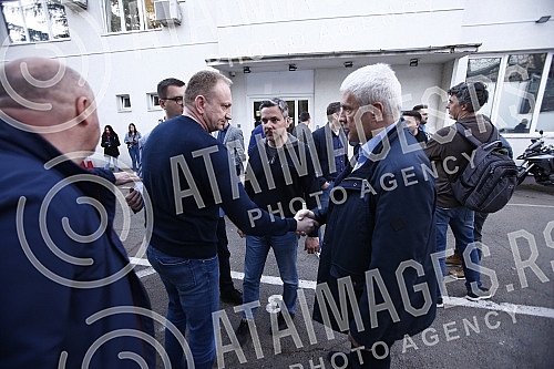 Opposition parties that passed the census in the April 3 elections, but also those that are close to the threshold, held a meeting today at the Freedom and Justice Party on the current situation regarding the election results for the Belgrade City As