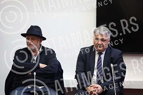 The press conference on the occasion of the start of the broadcast of the domestic series 