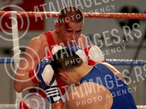 Finale 53. Beogradskog pobednika (Final bout of 53rd Belgrade Winner) u amaterskom - olimpijskom boks odran u Hali Pinki.