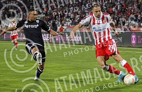 The match of the first round of the Europa League group stage between FC Crvena Zvezda and FC Monaco was played at the Rajko Mitic stadium.Utakmica prvog kola grupne faze Lige Evrope izmedju FK Crvena zvezda i FK Monako odigrana je na stadion Rajko