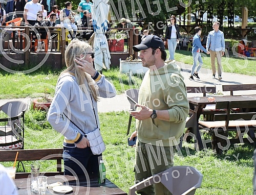 First May - Labor Day at the Belgrade Hippodrome.Prvi maj, praznik rada na beogradskom Hipodromu.