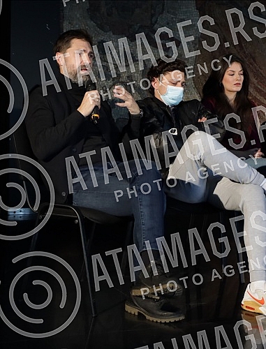 A press conference on the occasion of the premiere of the play Zagreb - Belgrade via Sarajevo by Jelica Zupanc, directed by Gorcin Stojanovic, was held at the Yugoslav Drama Theater.Konferencija za medije povodom premijere predstave Zagreb  Beogra