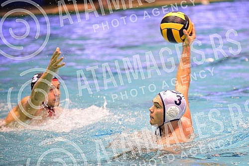 The match of the second round of the Premier Regional Water Polo League between VK Jug AO and VK Partizan.The match of the second round of the Premier Regional Water Polo League between VK Primorac and VK Radnicki.Utakmica drugog kola Premijer re
