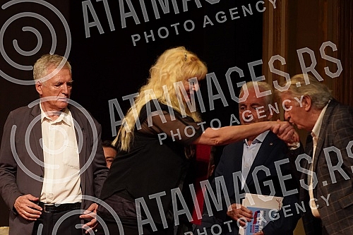 The ceremonial presentation of the 51st Golden Beocug Award and the Charter was held on the Grand Stage of the National Theater.Svecano urucenje 51. nagrade Zlatni Beocug i Povelje odrzano je  na Velikoj sceni Narodnog pozorista.