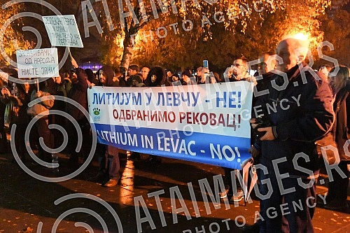 The Jagodina informal group of citizens Eco Brigade and other members of the Association of Environmental Organizations of Serbia (SEOS) organized a protest in Jagodina called 