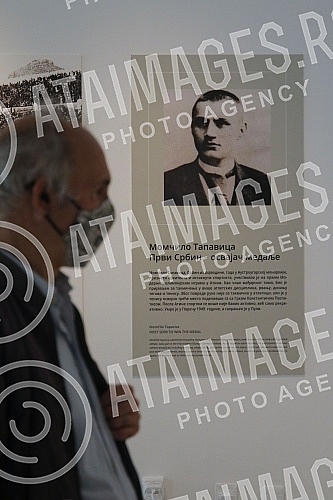 The President of the National assembly of the Republic of Serbia, Ivica Dacic, visited the exhibition 