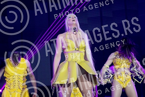 Concert of Dara Bubamara (Rada Adzic) held in Stark arena.Koncert Dare Bubamare (Rada Adzic) u Stark areni. 