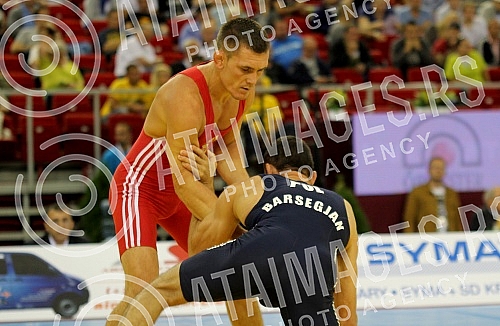 World wrestling championship held in Budapest (Hungary).Svetsko prvenstvo u rvanju u Budimpesti.