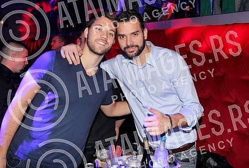 Performance of Aleksandra Prijovic held in night club Gotik.Nastup Aleksandre Prijovic u nocnom klubu Gotik.