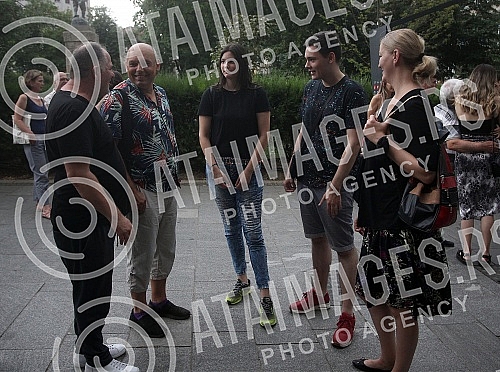 Opening of the exhibition of final works of 4th year students of the Faculty of Applied Arts in Belgrade - Diploma 2021 at the Museum of Applied Arts.Otvaranje izlozbe zavrsnih radova studenata 4. godine Fakulteta primenjenih umetnosti u Beogradu -