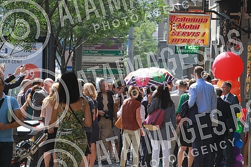 Open Pride info center in Belgrade.Otvoren Prajd info centar u Beogradu. 