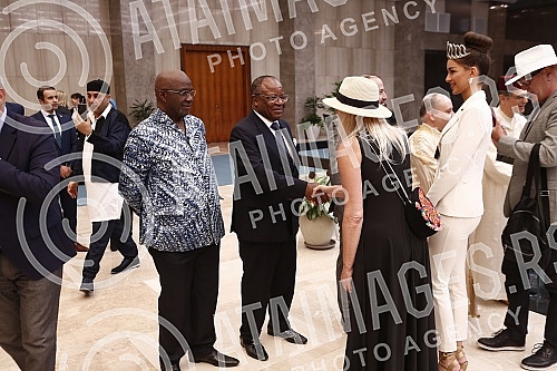 The Embassy of the Kingdom of Morocco organized an event on the occasion of Africa Day in the Palace of Serbia.Ambasada Kraljevine Maroka je organizovala u Palati Srbija dogadjaj povodom Dana Afrike.