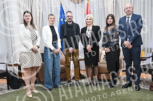 The Minister of Mining and Energy, Zorana Mihajlovic, spoke with the representatives of the Alliance for Health and the Environment (HEAL), Vlatka Matkovic and Srdjana Kukolj, about the energy transition, Serbia's goals in the decarbonization process
