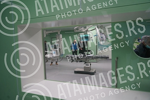 The President of the Republic of Serbia, Aleksandar Vucic, attended the opening of the new Clinical Center of Serbia after the completion of the first phase of works.Predsednik Republike Srbije Aleksandar Vucic prisustvovao je otvaranju novog Klini