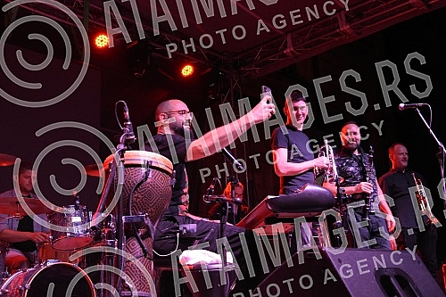 With a concert in the courtyard of the University of Nis, Marko Louis started a regional tour called 