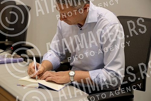 Promotion of Bosko Obradovic's new book 