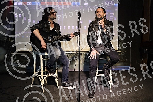 The press conference of the Bulgarian representative at the Eurovision Song Contest Ronnie Romero was held in Wurst Platz.Konferencija za medije bugarskog predstavnik na Eurosongu   Ronijea Romera odrzana je u Wurst Platzu.