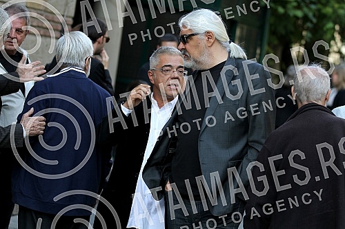 Burial - the cremation of the Serbian actor Predrag Ejdus held at the New Cemetery.Sahrana - kremacija srpskog glumca Predraga Ejdusa odrzana na Novom groblju.