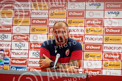 A press conference on the occasion of the match of the 1st round of the Serbian Super League, between Red Star and Vojvodina, was held in the Media Center of the 