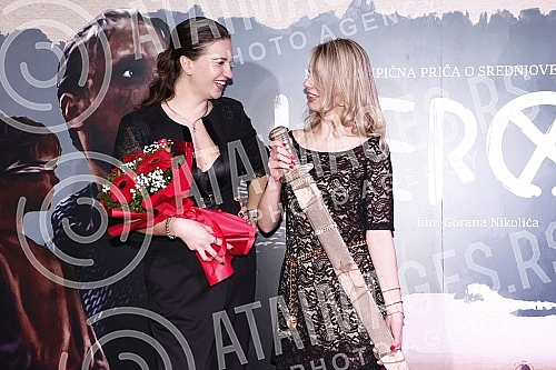 The world premiere of the film 