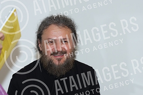 The promotion of Bishop Maksim's book 