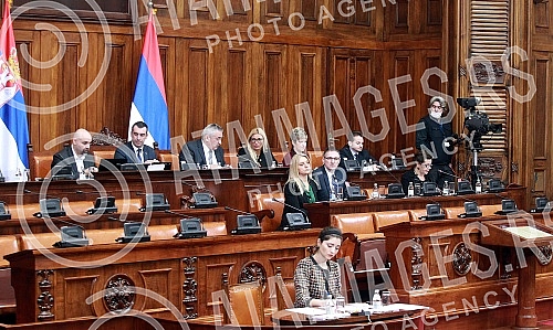 At the request of 237 deputies, the President of the National Assembly of the Republic of Serbia, Ivica Dacic, convened the Seventeenth Extraordinary Session in the Twelfth Convocation.
Predsednik Narodne skupstine Republike Srbije Ivica Dacic sazv At the request of 237 deputies, the President of the National Assembly of the Republic of Serbia, Ivica Dacic, convened the Seventeenth Extraordinary Session in the Twelfth Convocation.
Predsednik Narodne skupstine Republike Srbije Ivica Dacic sazv