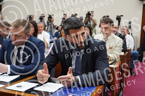 The President of the Assembly of the City of Belgrade Nikola Nikodijevic has scheduled the Session of the Assembly of the City of Belgrade on whose agenda is the election of the Mayor of Belgrade, Deputy Mayor and members of the City Council.
Predse The President of the Assembly of the City of Belgrade Nikola Nikodijevic has scheduled the Session of the Assembly of the City of Belgrade on whose agenda is the election of the Mayor of Belgrade, Deputy Mayor and members of the City Council.
Predse