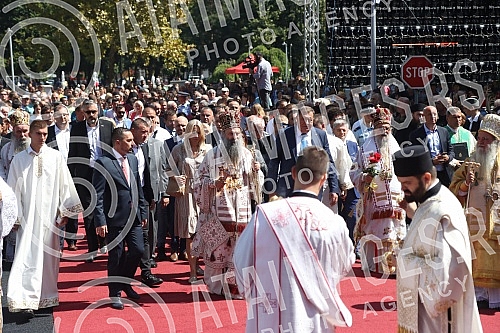 The City of Doboj Celebrates the Baptism - The Transfiguration of the Lord with the Visit of the Serbian Patriarch Porphyry and the Officials of the Republic of Srpska.Grad Doboj obelezio krsnu slavu - Preobrazenje Gospodnje uz posetu patrijarha sr
